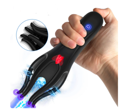 Powerful Fingertip Theraphy Massager Male Men Women Vibrating Stimulator  Trainer