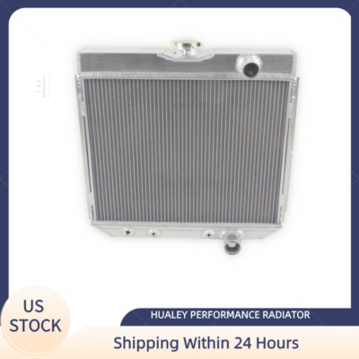 For 1967-1969 Ford Mustang/1967-1970 Mercury Cougar Aluminum Radiator 3Row CC340