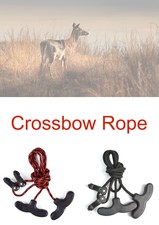 1PCS Crossbow Rope Cocking Device T Handle Cocker Aid Cocking String Black/Red