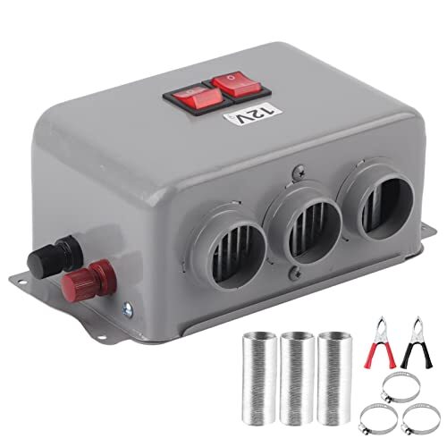 Qiilu Sbrinatore Auto 12V 800W: Mai più Piedi Freddi in Macchina