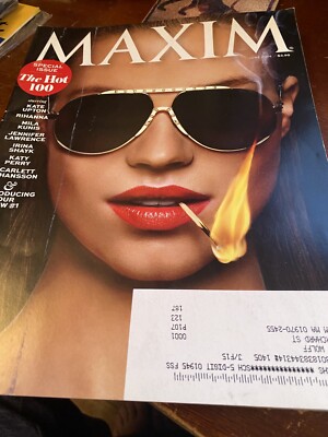 Maxim Magazine Aug 2014 IRINA SHAYK & June 2014 The Hot 100 Issue