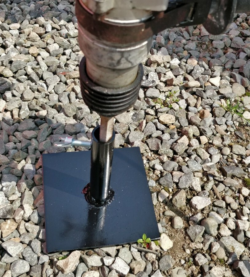 SDS+ Plus Tamper Plate XL Vibrating Compactor Ballust Wacker Hilti