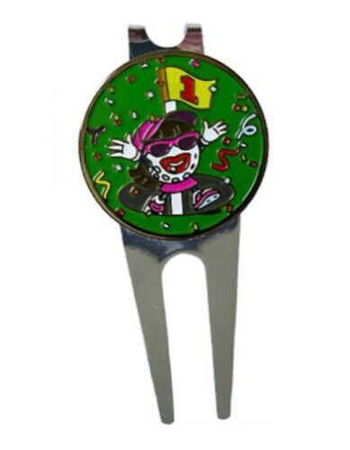 Magnetic Divot Repair Tool with Golf Ball Marker and Hat Clip - Picture 61 of 90