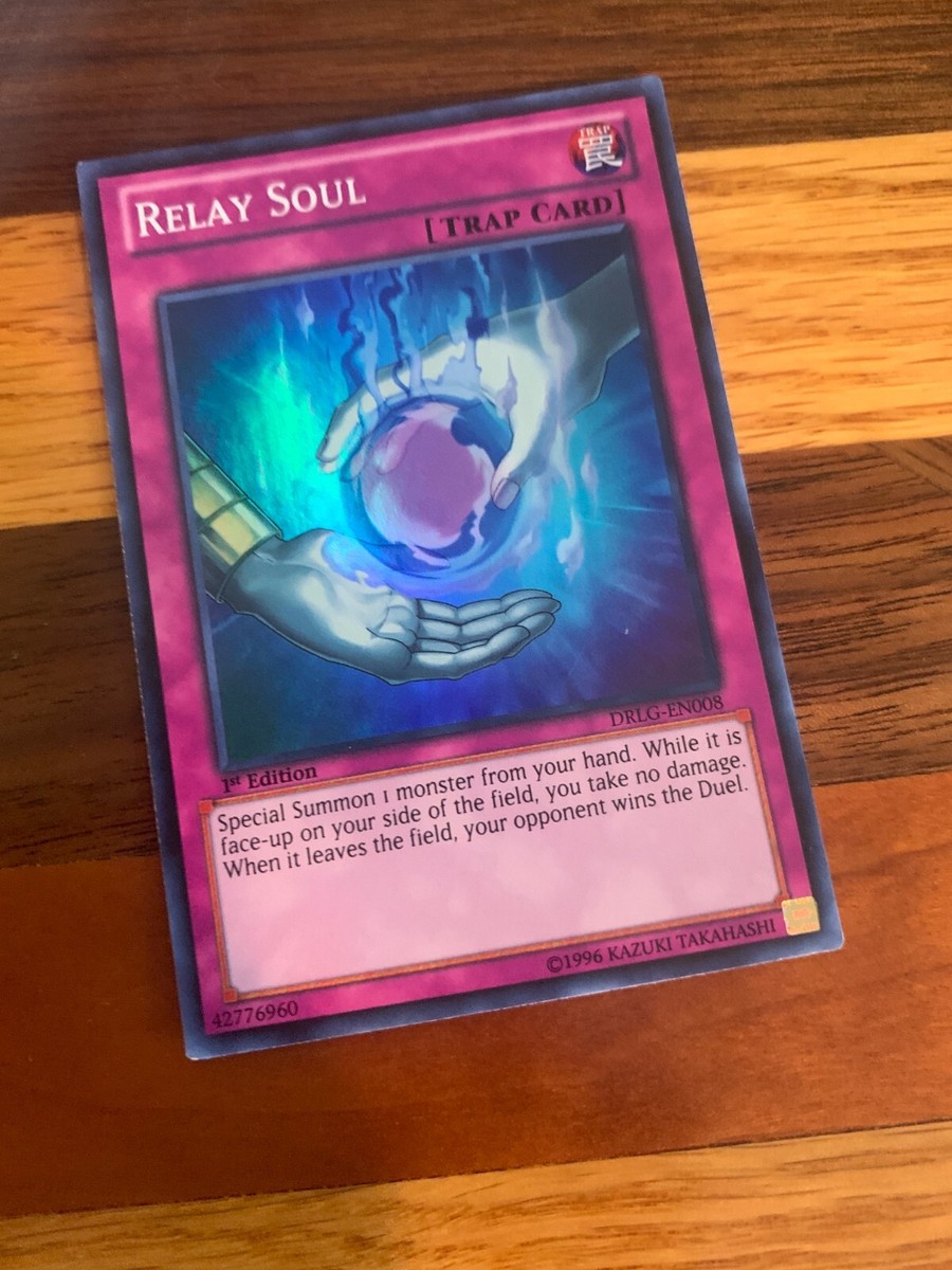 Yu-Gi-Oh! Relay Soul Super Rare – 1st Edition Aus Dragons Of Legend