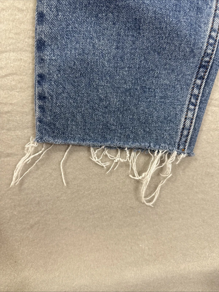 Pantalones de mezclilla Only Emily de pierna recta al tobillo talla 29 X 30 lavado medio Foto 2 de 4