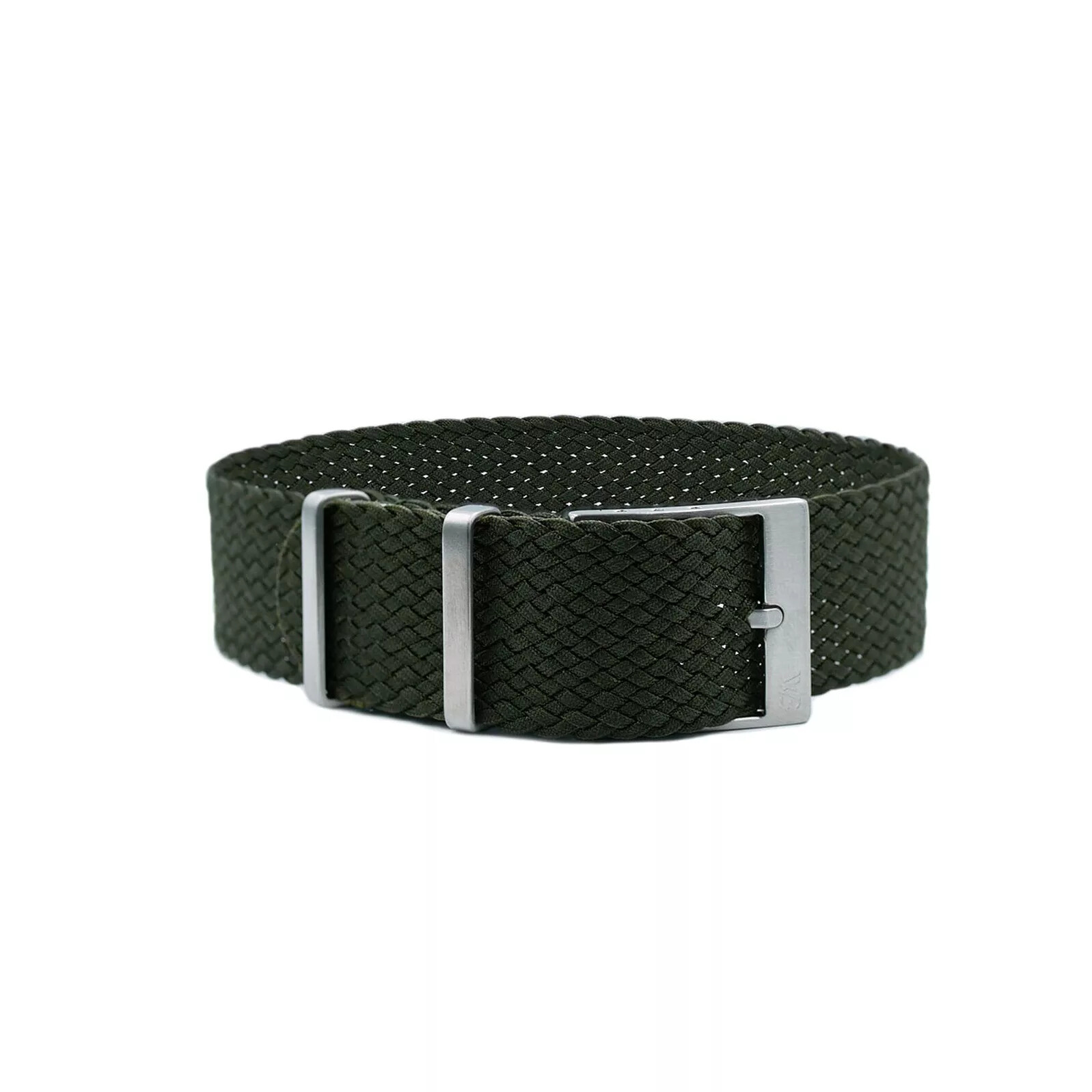 Watch Strap Perlon Nylon, Olive Green by WB Original - 20, 22 mm