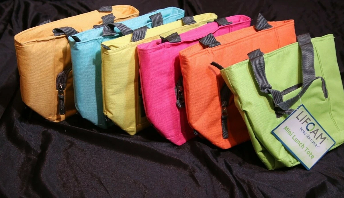 LIFOAM Mini Lunch Tote #LX28857 Insulated cooler bag 5 colors NEW | eBay