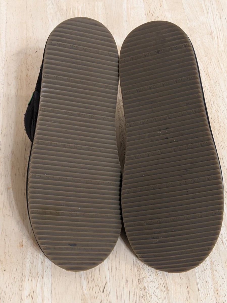 Sanuk Puff N Chill Black Slip-on Ankle Chukka Boots Shoes  display picture 2