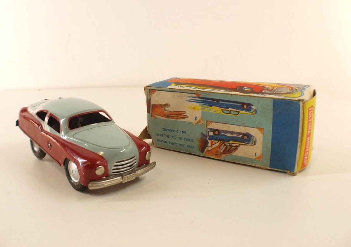 Voiture Ancienne JYESA Spain N°282 - Tôle Peinte Mécanique - Tin Toy - Occasion