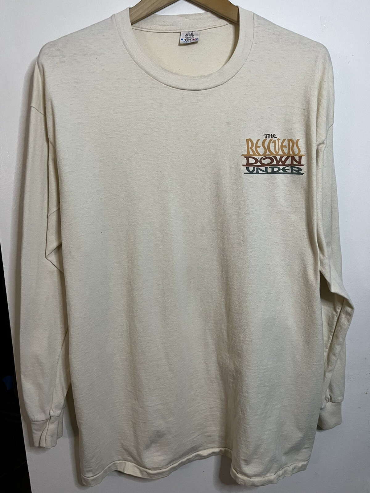 Vintage Dinsey The Rescuers Down Under shirt Sz XL 90… Gem