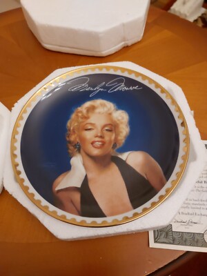 MARILYN MONROE BRADFORD EXCHANGE THE GOLD SAMMLUNG ''''Graceful Beauty'''' Platte