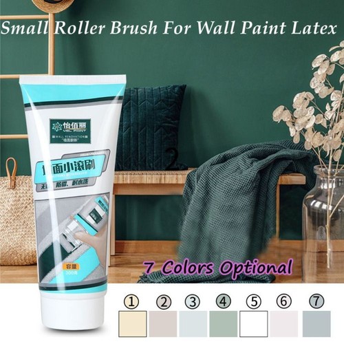 Brush for Wall Repair Cream Rolling Brush Small Rolling Brush Wall