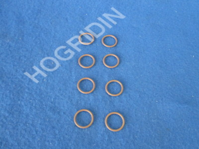 8 PAK 84 - 99 Harley sportster touring softail dyna engine case stud o ring seal