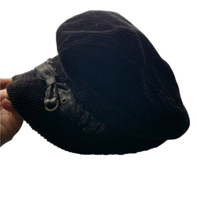 University Cal Berkeley Corduroy Paige Boy Hat Rare One Size Lined