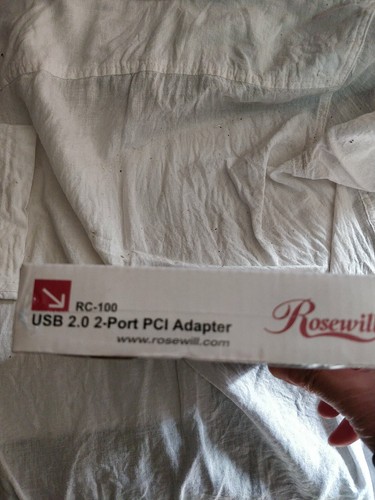 Rosewill RC-100 USB 2.0 2-Port PCI Adapter - Picture 3 of 3