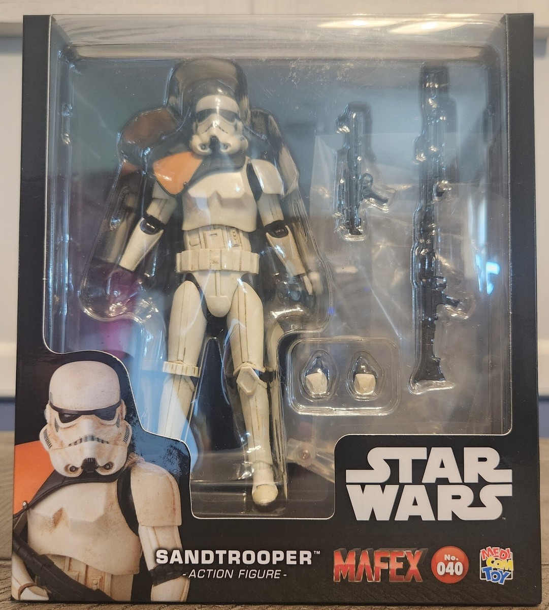 MISB in USA - Mafex 040 Star Wars Sandtrooper - Medicom Toy MISB in USA - Mafex 040 Star Wars Sandtrooper - Medicom Toy