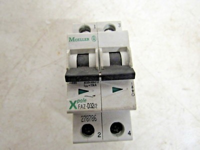 Moeller X Pole FAZ-D32/2 480Y/277 FREE SHIPPING!