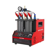 Ultrasonic Fuel Injector Cleaner Tester Car Piezo Fuel Nozzle Cleaning Machine