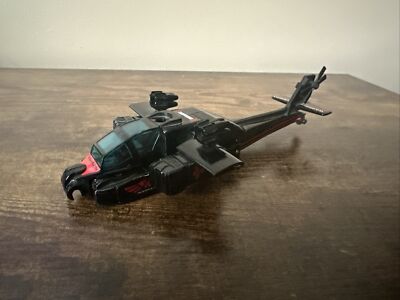 Vintage Super Go Bots WARPATH Helicopter  1984 Bandai Transforming Action Figure