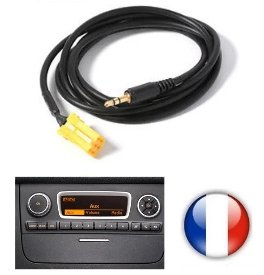 Smart 451 aux on sale cable