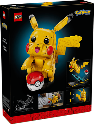 VOM出品　4枚 Lego 72152 Pokemon Pikachu and Poke Ball Play Set Toy In Hand NEW