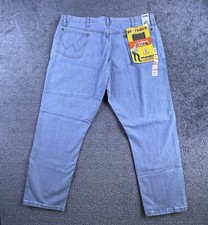 Wrangler Men's 13MWZ Cowboy Cut Original Fit Jeans 42x30 Light Wash Denim NWT