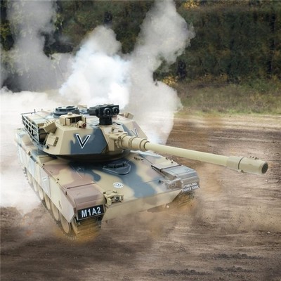 EFASO Ferngesteuerter Panzer 2,4GHz Abrams M1A2 mit Schussfunktion und Sound