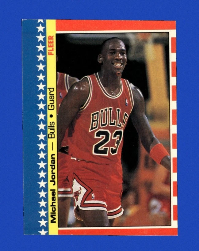 Fleer Michael Jordan Basketball 1987-88 Season Sports Trading