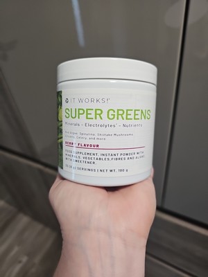 It works Super Greens Berry/Flavour  Nahrungsergänzungsmittel Minerals Elektroly