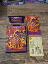 Valis Sega Genesis 1991 CIB Complete in Box with Manual & Inserts Renovation