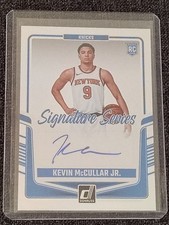 2024-25 Donruss Kevin McCullar Jr. RC Signature Series Autograph Auto