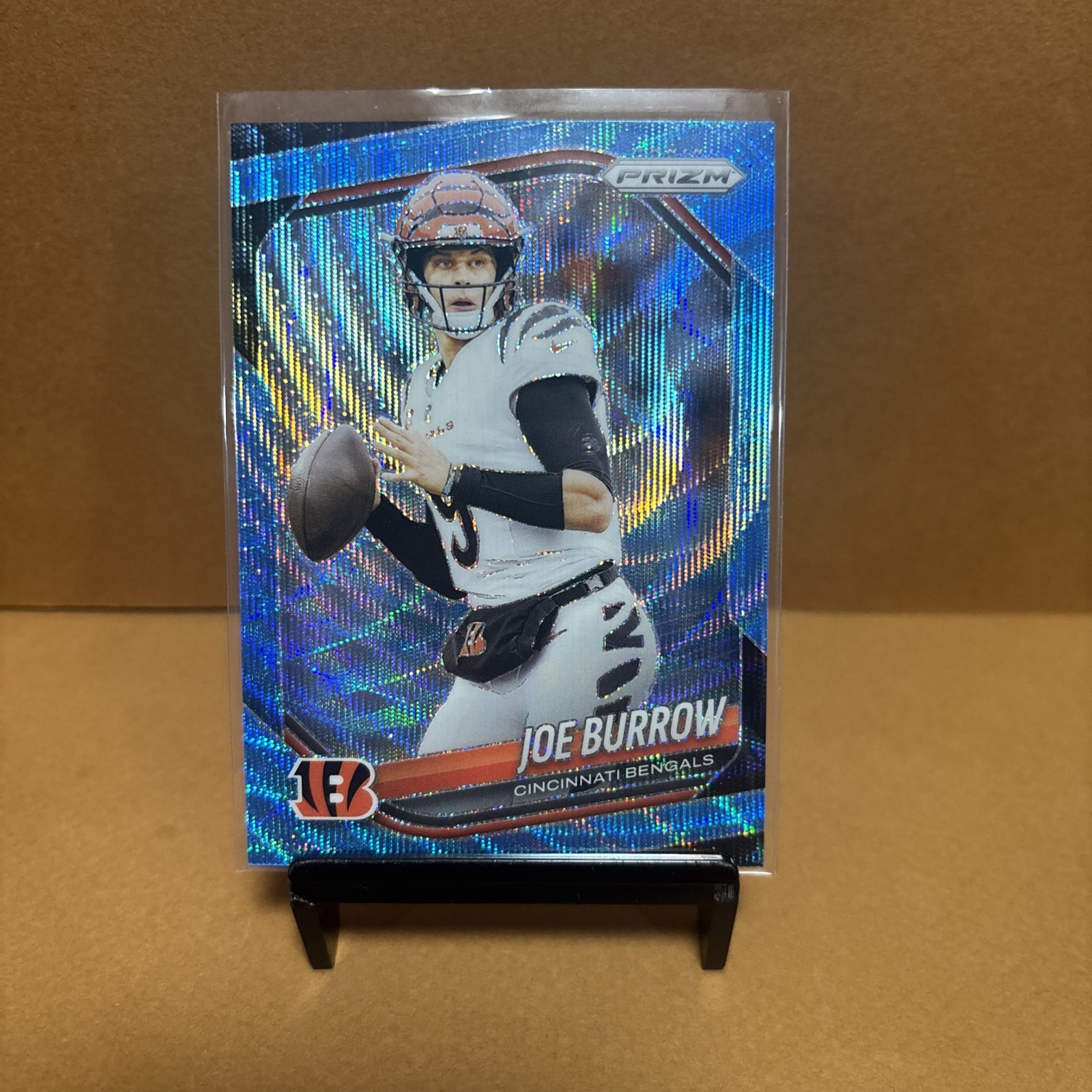 2025 Panini Prizm - Joe Burrow #62 Blue Wave Prizm /230