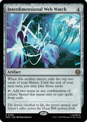 Interdimensionale Netzuhr - NM - Deutsch - MTG - Spider-Man - Non Foil