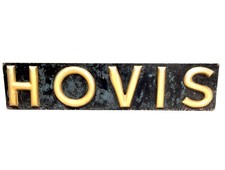 Antique Advertising - Original Large Metal Hovis Bakery Shop Display Sign c.1940
