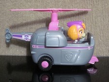 Paw Patrol Skye Rescue Helicopter Pink  Gray Vehicle Spin Master 16775 w/ Figur