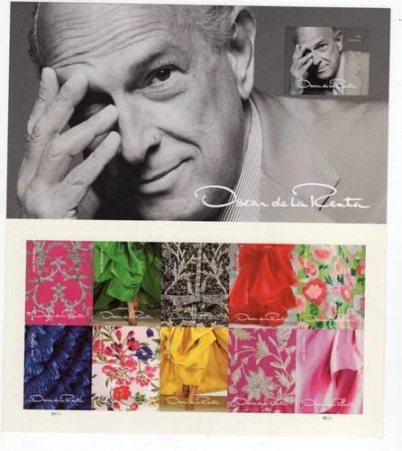2017 Forever Oscar De La Renta full Sheet of 11, Scott #5173, Mint NH