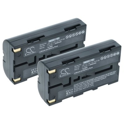 2x Akku für Sanyo iDshot IDC-1000 IDC-1000Z IDC-1000ZU 2000mAh 7,4V