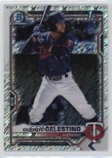 2021 Bowman Chrome Prospects Shimmer Refractor Gilberto Celestino #BCP-232 qa6