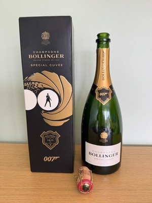 Bollinger Champagner - 007 Special Cuvee - LEERE Flasche, Box, Korken und Verschluss