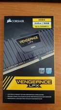 Corsair VENGEANCE LPX 16GB 2x8GB DDDR4 DRAM 3200MHz Memory Module Kit - Black