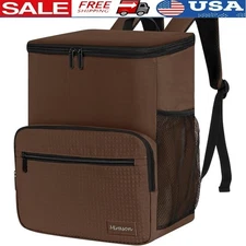 Leakproof Insulated Cooler Backpack Camping Hiking Picnic Soft Storage Bag New