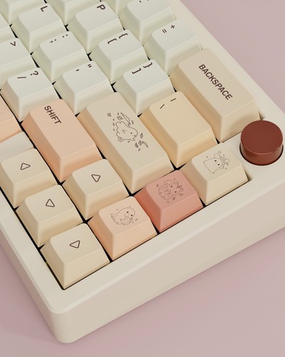 Last Leaf Autumn Fall Themed Keycap Set | All in one kit | Cherry Profile - Picture 2 of 5