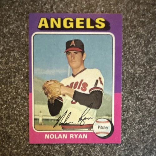 Topps 1975 Nolan Ryan #500 California Angels Baseball Card Base Set