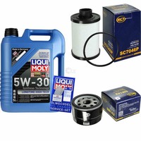 Inspektionskit Filter Liqui Moly ÖL 5L 5W-30 FüR Lancia Musa 350 1.9 D Multijet
