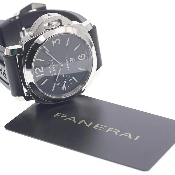 Panerai — Officine Panerai Luminor Marina Logo Acciaio PAM01005 44mm SS Watch #C3650