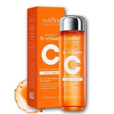 SADOER 5X Heavy Vitamin C Whitening Brightening Skin Active Face Toner -130ml