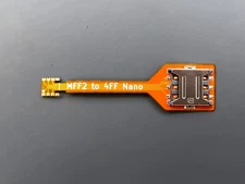 esim to nanosim adapter (aka MFF2 To 4FF Adapter)