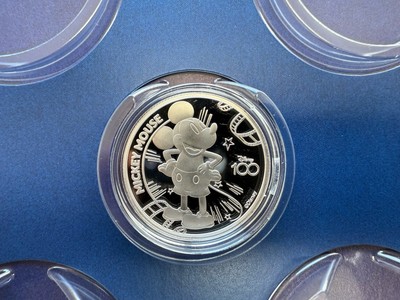 Neu Disney 100 Jahre Wunder Mickey Mouse Themenmünze im Heft