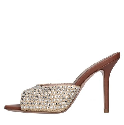 MARIE RAFIA CRYSTAL Pantoletten und Sabot GEDEBE Damen Multicolor Amu022_gede