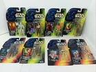 Star Wars Action Figure Lot Luke Skywalker C-3po Snowtrooper Tie Fighter Pilot